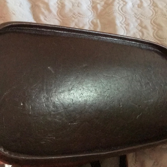 Brahmin Leather Alligator Accent Black Bucket Bag - Picture 9 of 11